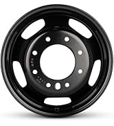 For 2019-2024 Dodge Ram 3500 17 Inch Painted Black Rim - OE Direct Replacement - Road Ready Car W...