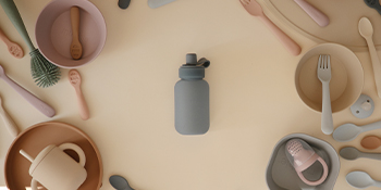 mushie silicone puree pouch baby bottle teething feeding soft food toddler