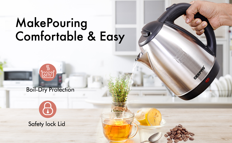 Stainless Steel Electric Kettle 1.8 L
