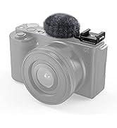 SMALLRIG Cold Shoe Adapter with Windshield for Sony ZV-E10 and ZV-1-3526