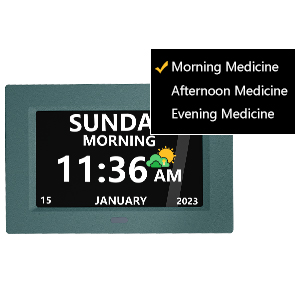 digital calendar clock