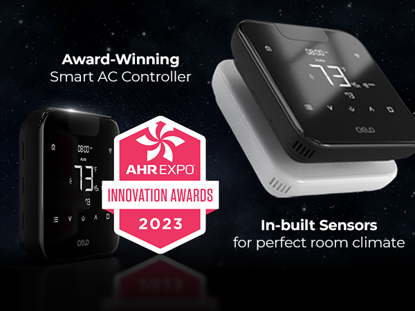 Award-winning smart AC controller with in-built sensors for perfect room climate