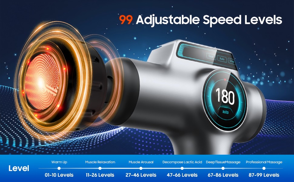 massage gun back massager for pain relief deep tissue back massager massage tools