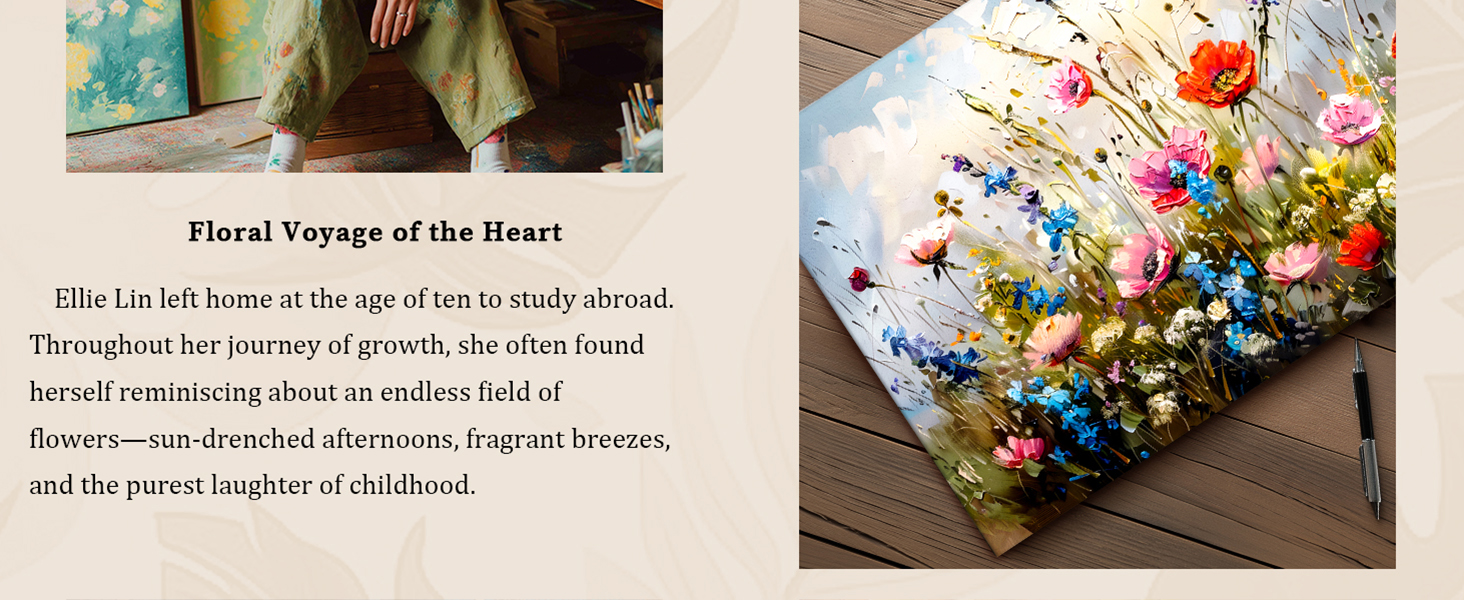 floral prints wall art