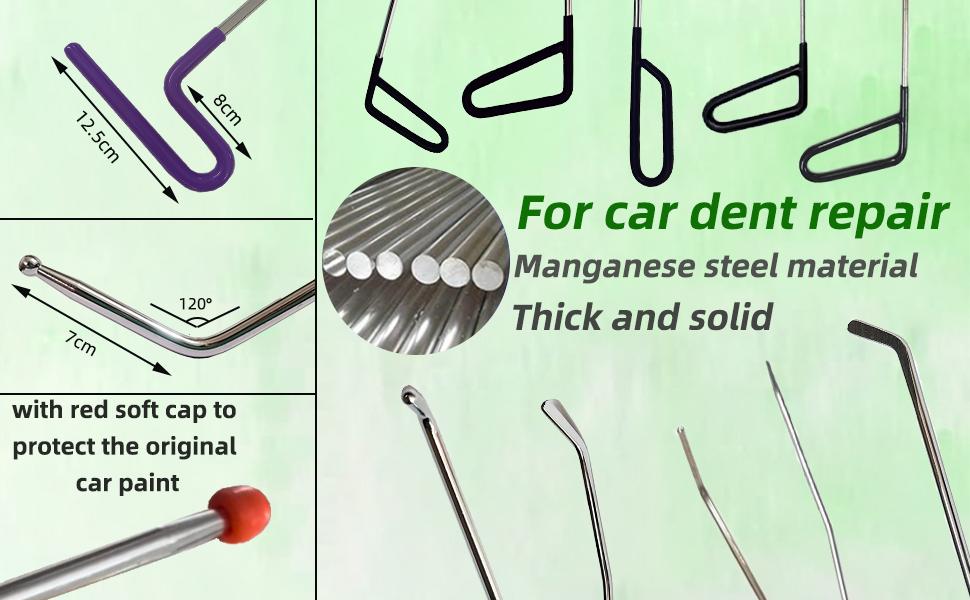 dent rod;dent puller;dent lifter;car dent repair;auto body dent repair kit;car dent remover