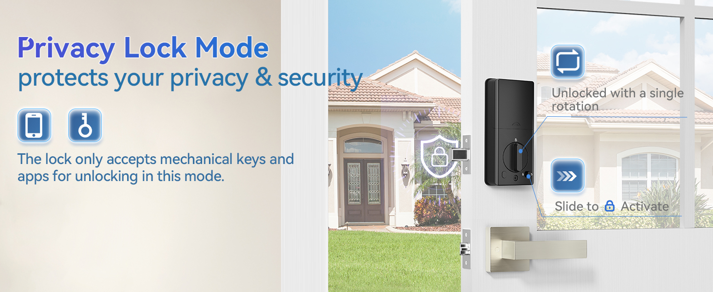 front door lock set keyless entry