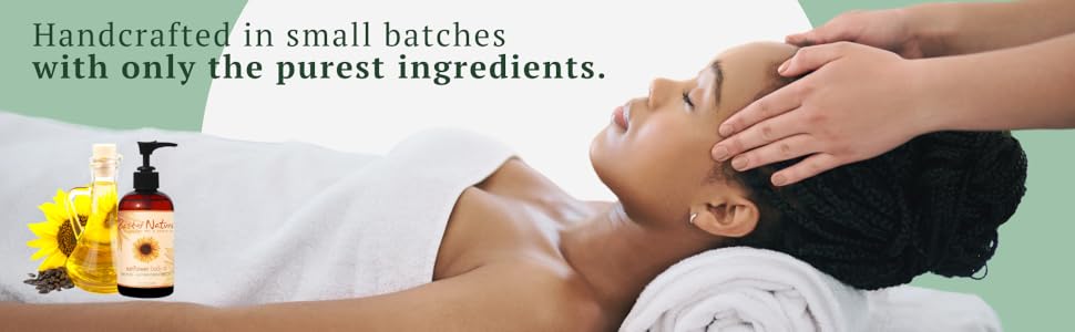 sunflower oil massage carrier natural non-greasy massage oil deep tissue soothing mature skin