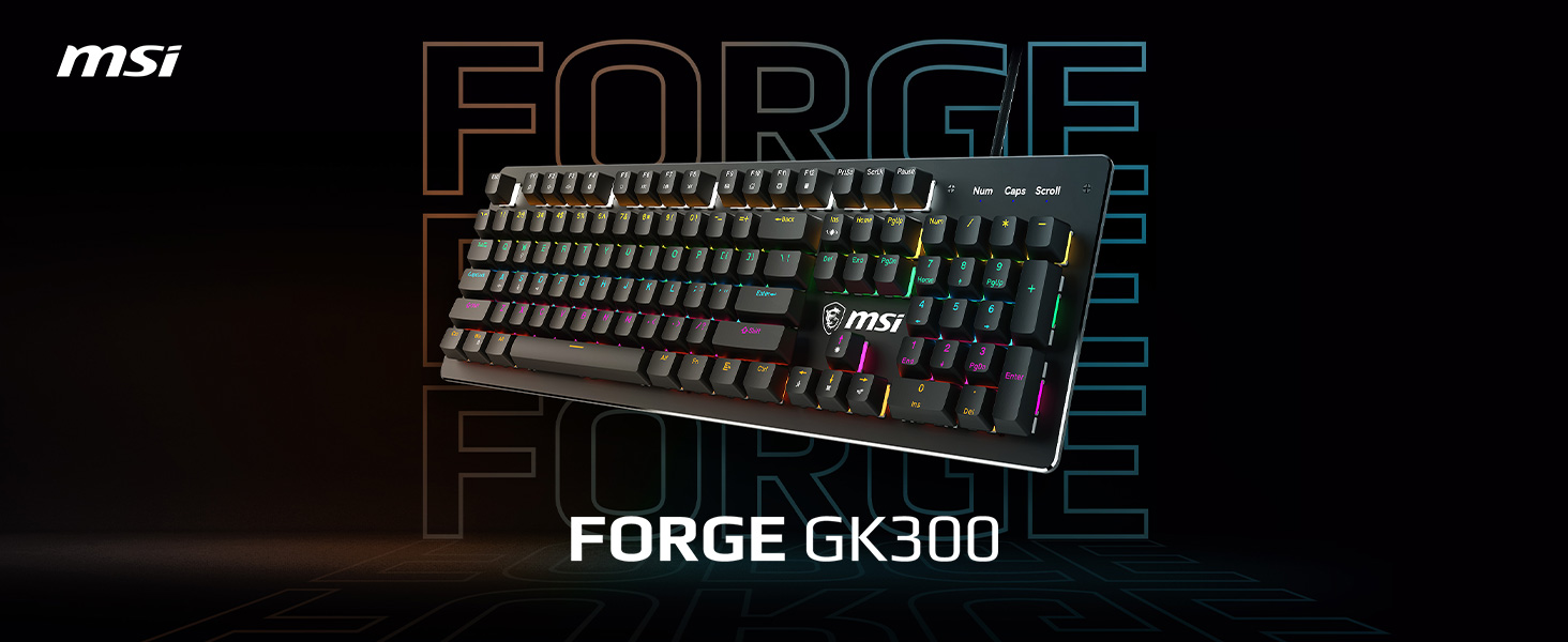 FORGE GK300 Gaming Keyboard