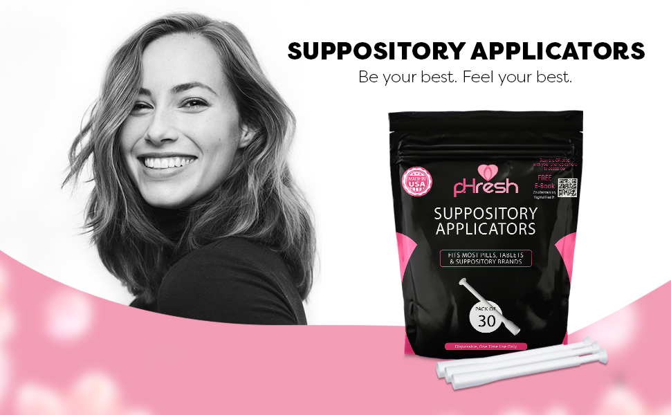 ACE NUTRITION pHresh Vaginal Suppository Applicators Pack