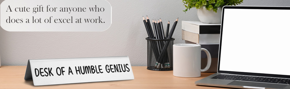 novelty nameplate desk sign 820