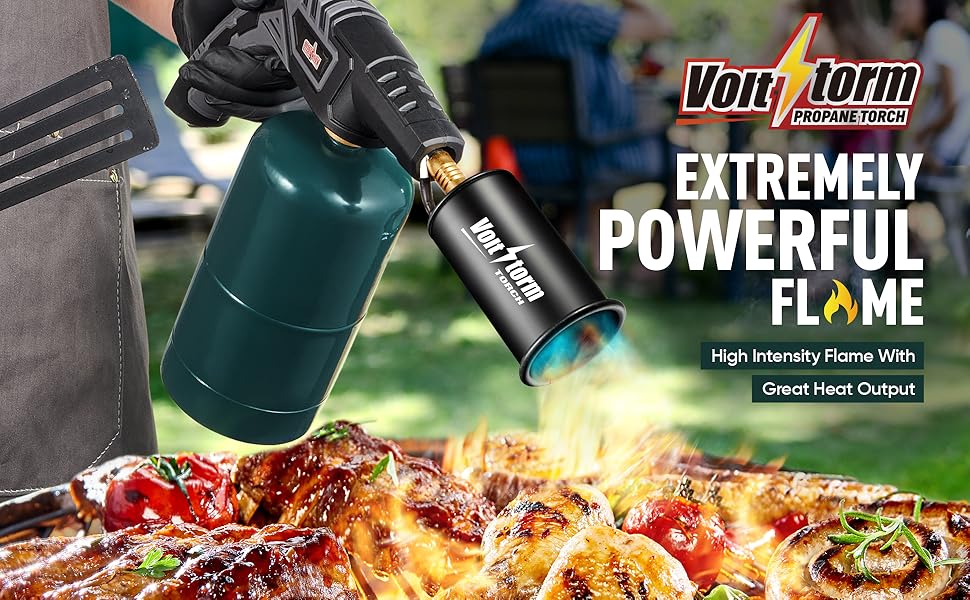 Propane Torch Cooking Powerful 100,000 BTU Kitchen Blow Torch