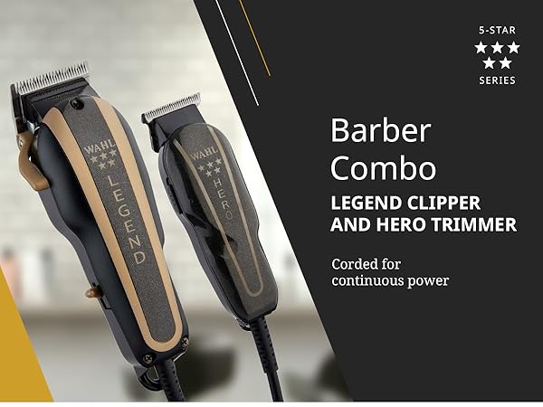 Amazon.com: Wahl Professional Barber Combo Includes Legend