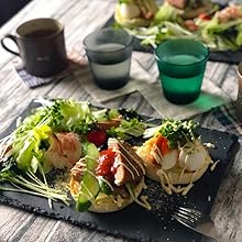 Black Slate Cheese Board with Natural Edge for Kitchen