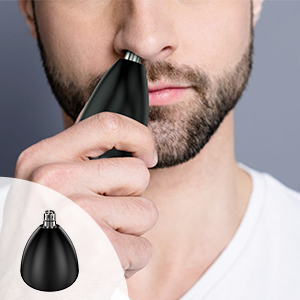 Trimmeraufsatz für Ohren- und Nasenhaare