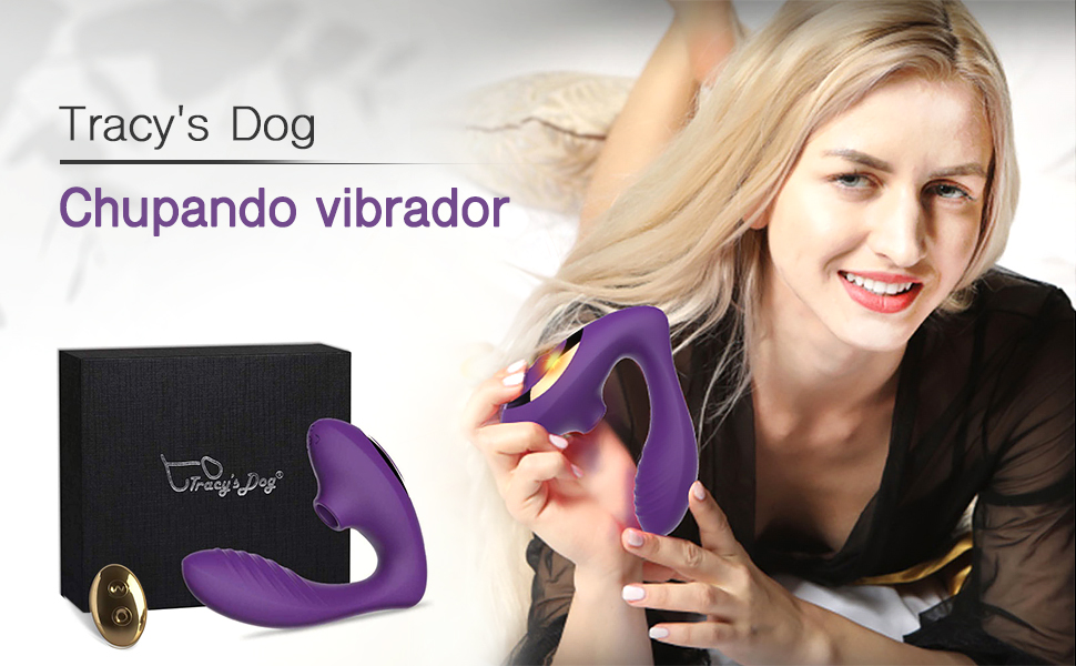Tracys Dog Vibrador de succión del clítoris, estimulador de ...