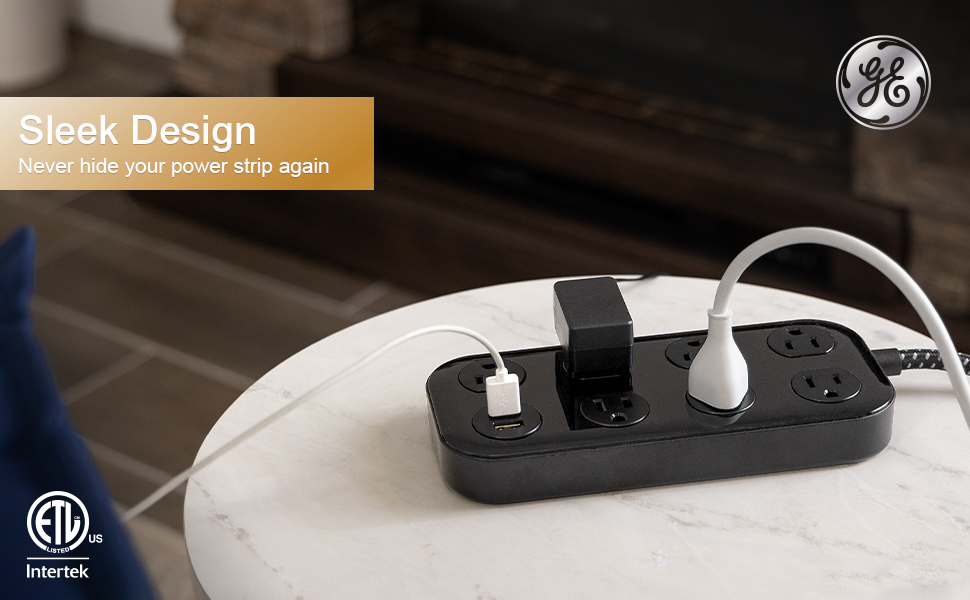 Amazon.com: GE 7-Outlet Surge Protector Power Strip with USB