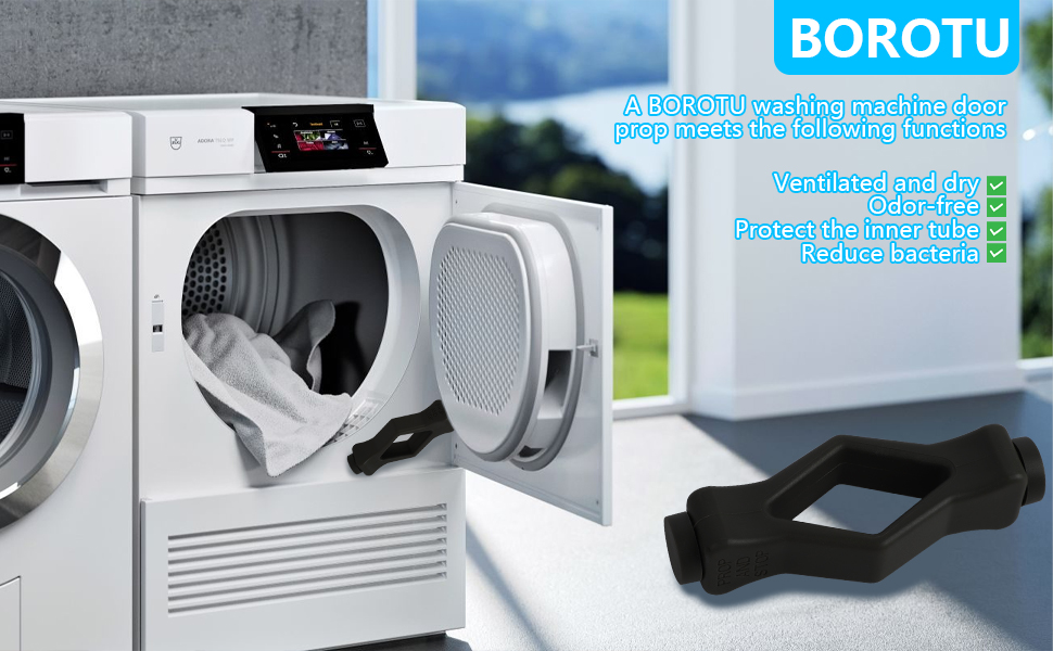 Front Load Washer Door Prop, Silicone Washer Door Prop Preventing Odors