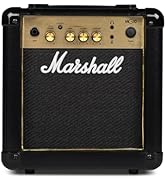 Marshall Amps Guitar Combo Amplifier, 3.5mm Jack, Black (M-MG10G-U)