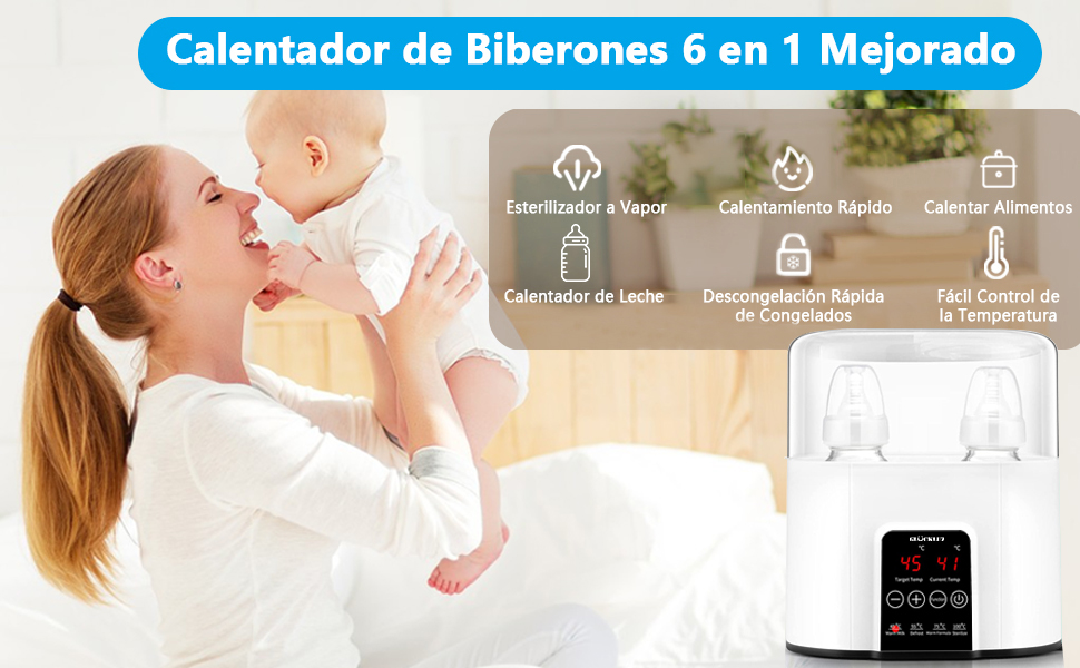 calentador de bibreones