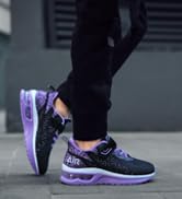 RomenSi Air Athletic Running Shoes for Boys Girls Lightweight Breathable Tennis Sports Kids Sneakers