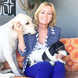 Dr. Terry Fossum with her dogs