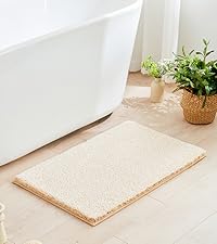 Amazon.com: Douceur Sparkle Bath Mats for Bathroom Non Slip