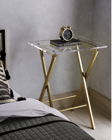 Soporte de pared para tablero de vidrio