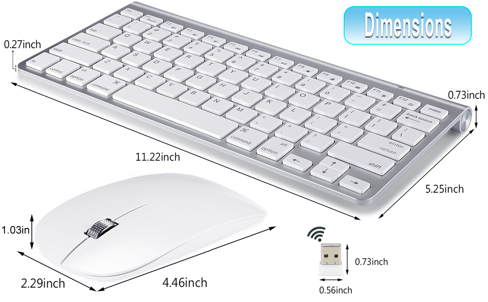 full size keybaord and mouse
