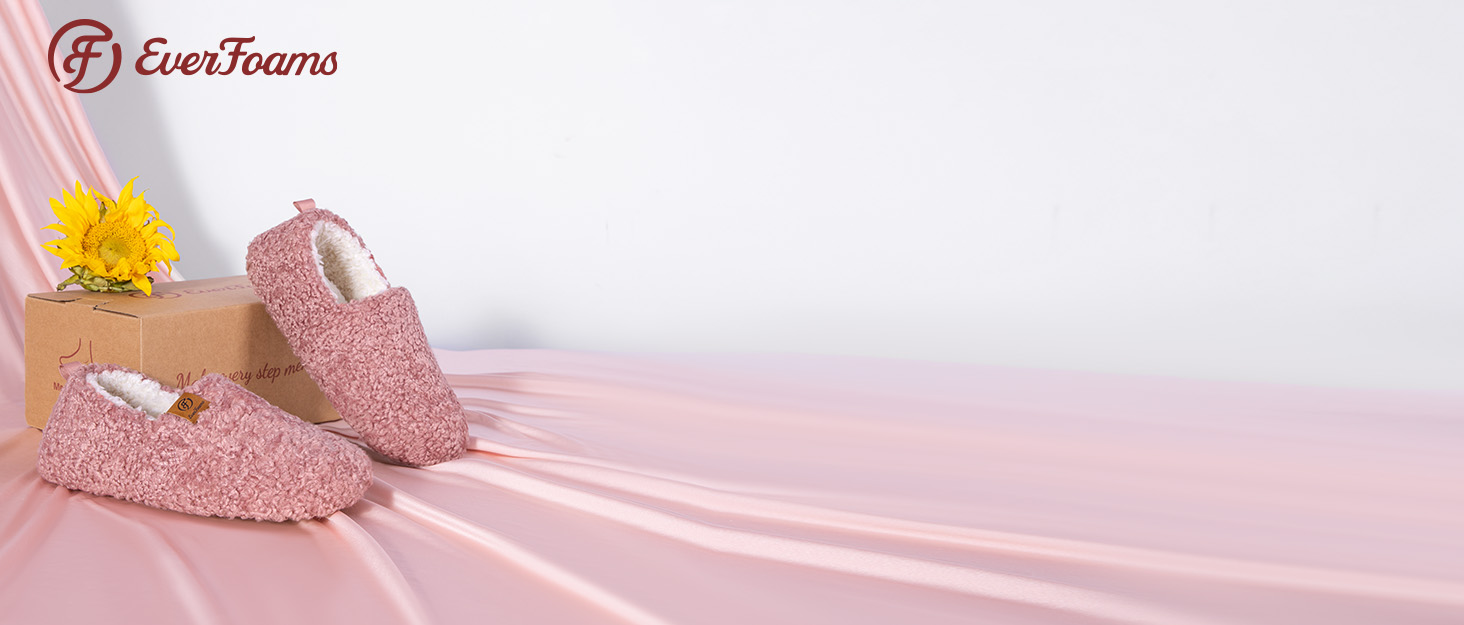 EverFoams Women's Bootie Slippers Non-slip Comfy Winter Indoor House Shoes with Knitted Collar 8 ee1c40f8 e08e 4b94 917e c149305b46f1. CR0,0,1464,625 PT0 SX1464 V1