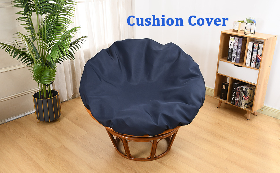 minieell Papasan Cushion Cover, Waterproof WearResistant