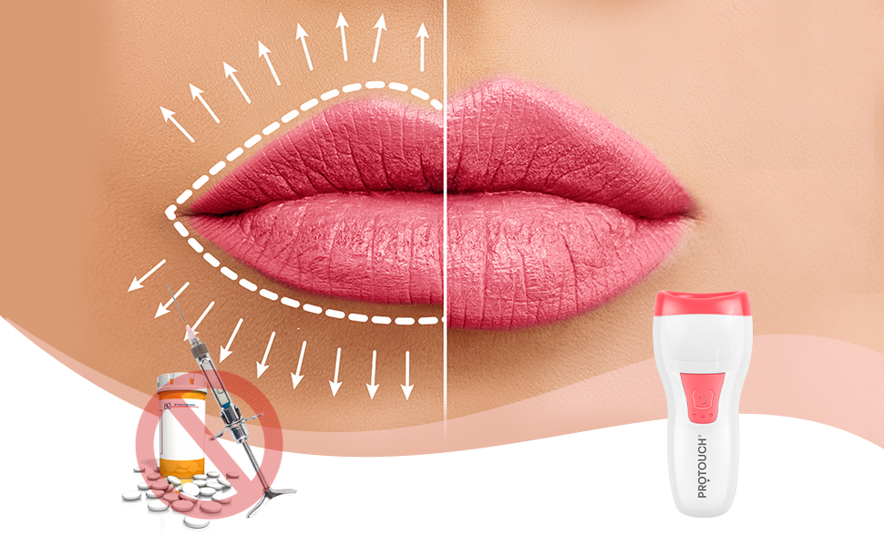 PROTOUCH Prolips Lip Plumper Device Automatic, Smart, Safe
