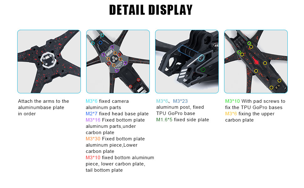 Manta 5 Pro 5inch FPV Drone Frame kit