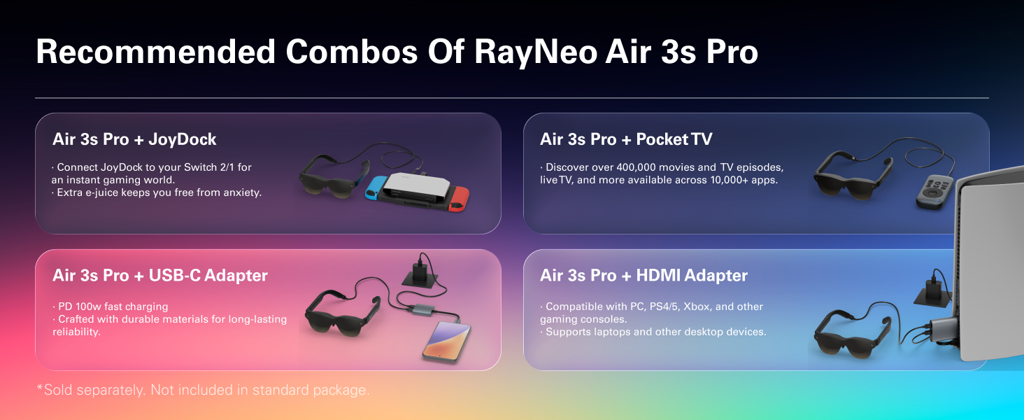 RayNeo Air 3s Pro AR Glasses
