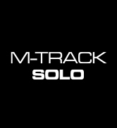 M-Audio M-Track Solo – USB Audio Interface for Recording, Streaming and Podcasting with XLR, Line...