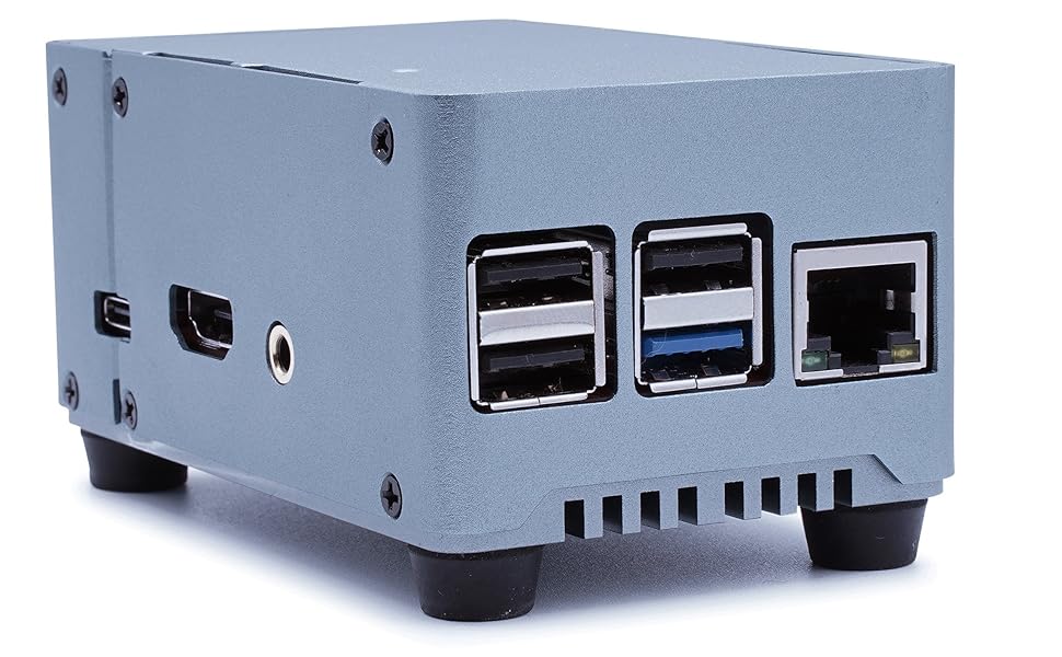 KKSB ROCK Pi X Case Builtin Heatsink for ROCK Pi X Aluminium