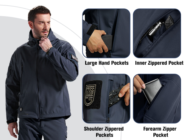 Mens Waterproof Softshell Jacket
