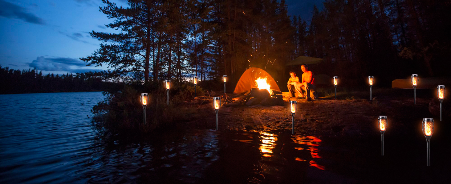 Solar Torch Lights for Garden