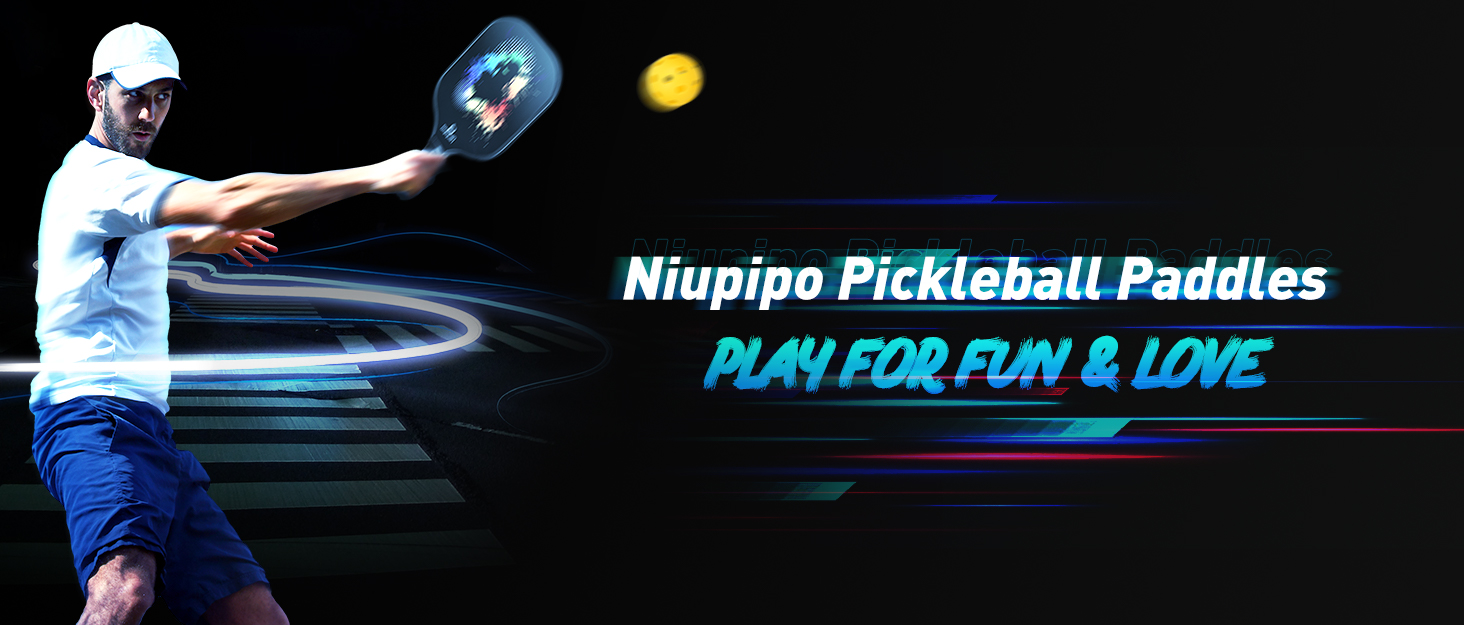 niupipo Pickleball Paddle, USAPA Approved Graphite Pickleball Paddle, Cushion Grip