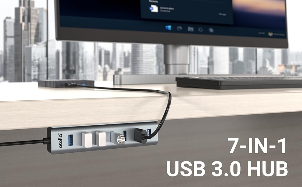 7 Port USB 3.0 HUB