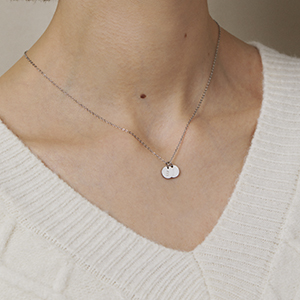 personalized coin necklace engraved name necklace custom gold