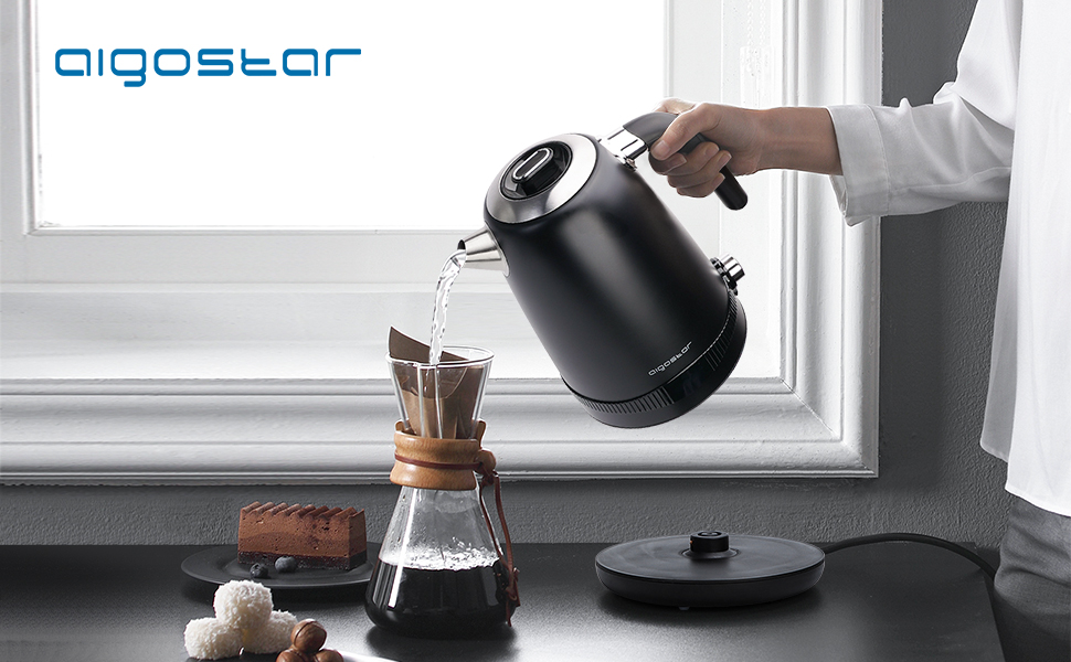 Edelstahl Wasserkocher