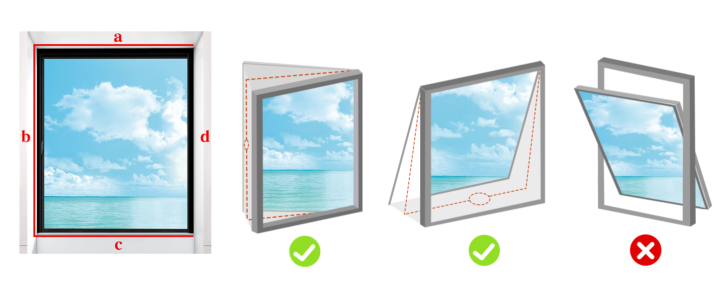 Landrip Window Seal for Portable Air Conditioner, 500CM197" Universal Portable AC Window Seal