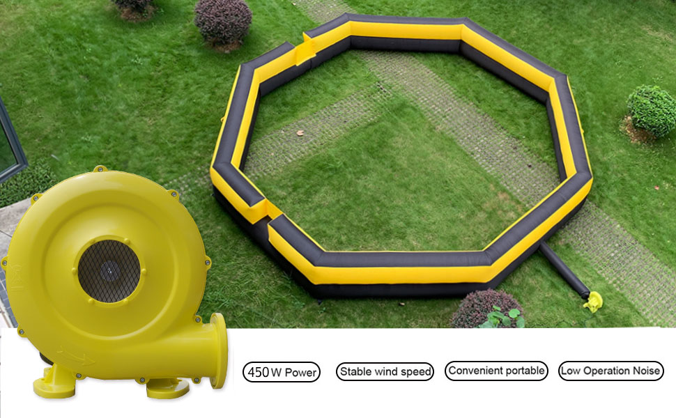 30FT Gaga Ball Pit Inflatable Gaga Pit with Blower Giant