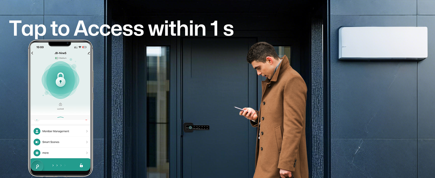 Tap to Access within 1 s