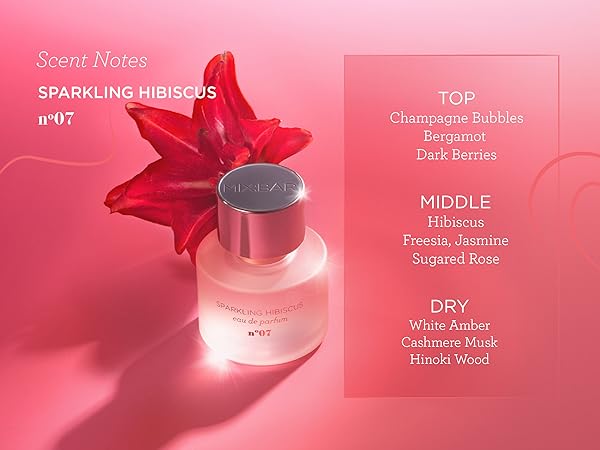 Amazon.com : MIX:BAR Perfume for Women - Sparkling Hibiscus