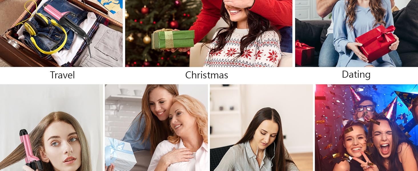 flat iron curling iron in one