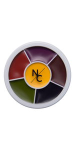 6-Color Bruise Wheel, Professional SFX Cream Makeup Palette