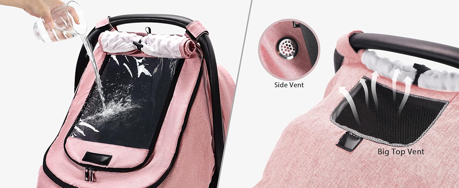 baby car seat rain cover