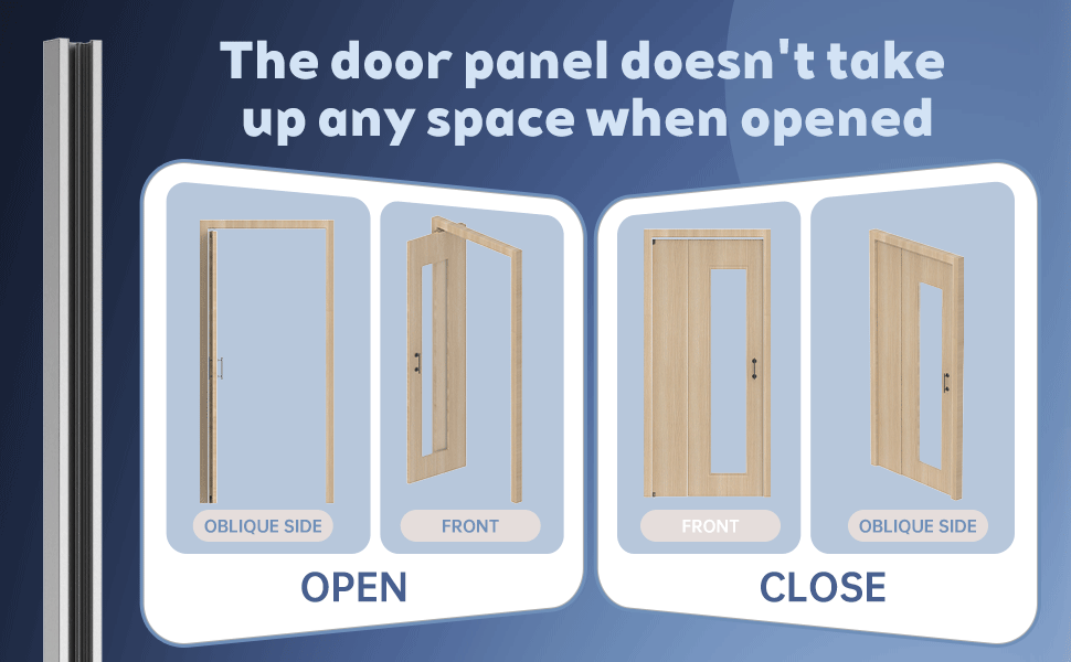 Folding Door Push-Pull Hanging Rails