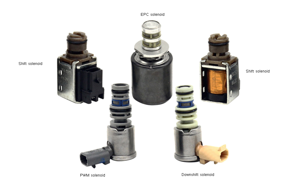 GM 4L60E Transmission Master Solenoid Kit Epc Shift Tcc Pwm